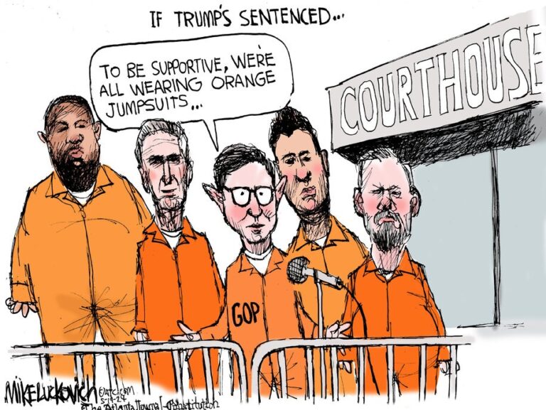 Cartoon: If Trump's sentenced …