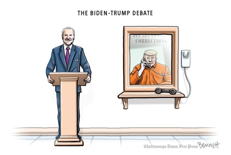 Cartoon: The Biden-Trump debate