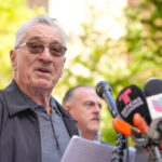 Crowd Shouts Down Robert De Niro Outside New York Courthouse