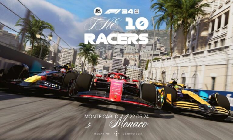 EA Sports F1 24 Monaco GP Event Starts at 2:00 Today