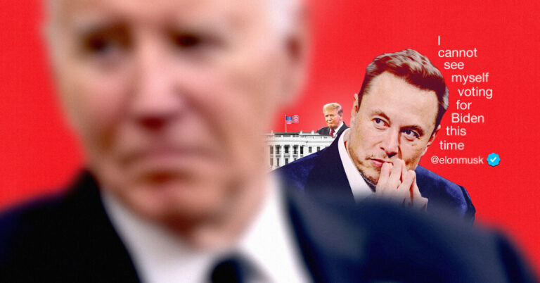 Elon Musk Ramps Up Anti-Biden Posts on X – DNyuz