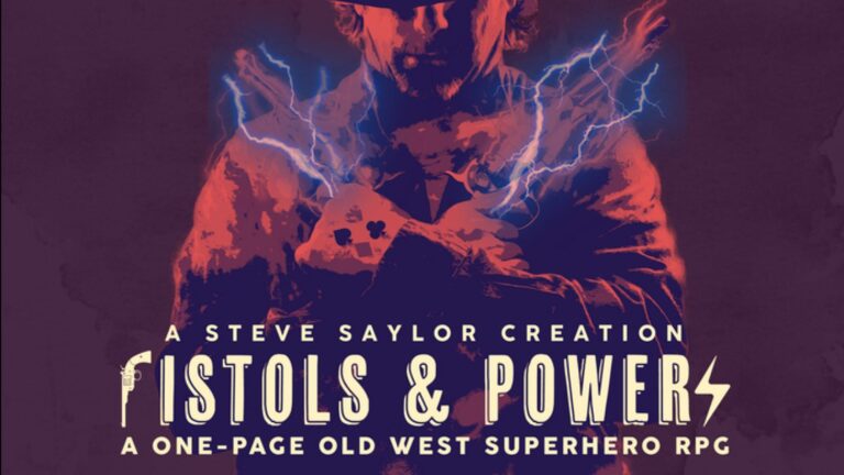 Pistols & Powers One-Page TTRPG Now Available