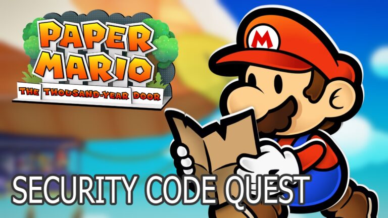 Security Code quest guide in Paper Mario: TTYD