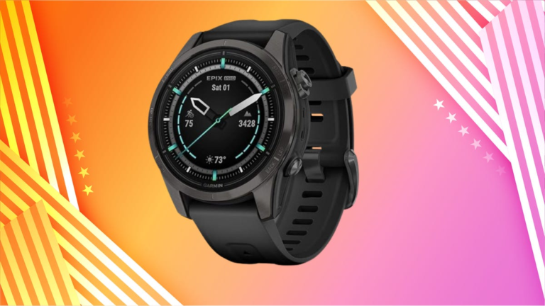 This Special Sapphire Garmin Smartwatch Is Down to Its Lowest Price Ever