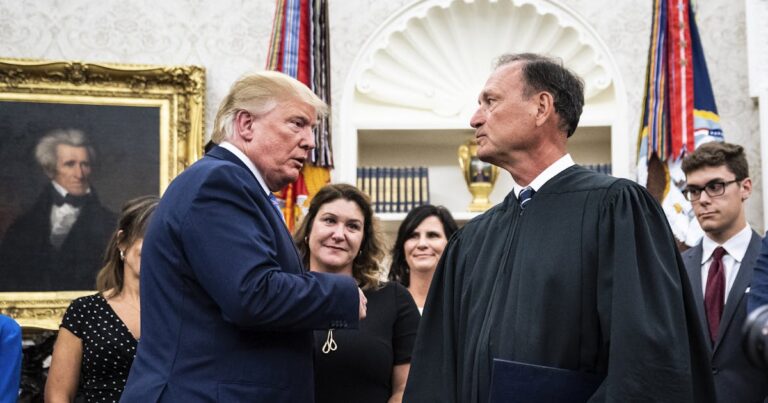 Trump Celebrates Samuel Alito’s Disturbing Loyalty