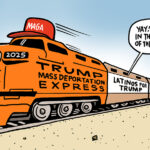 Cartoon: Trump train