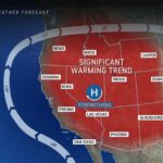 First heat wave of season for western US to increase wildfire danger