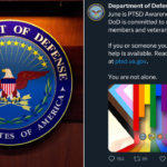 Pentagon mistakenly touts Pride Month in PTSD awareness post