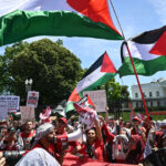 Thousands gather outside White House to protest war in Gaza