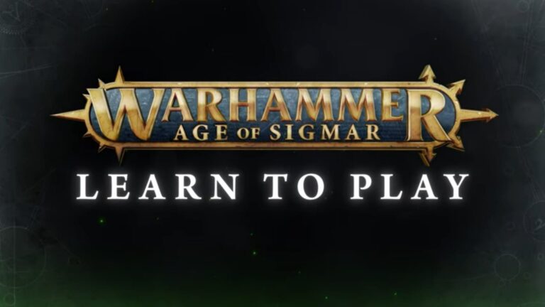 Warhammer Age of Sigmar How To Play Video Released By Games Workshop