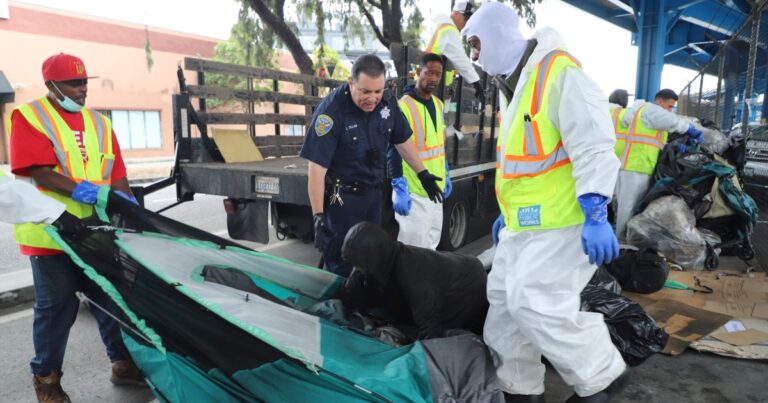 ‘Aggressive’ San Francisco homeless camp sweeps begin