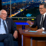 Bernie Sanders brings Stephen Colbert the perfect campaign message