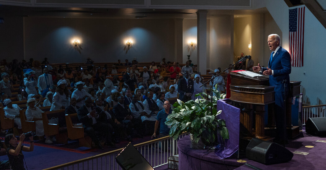 Biden Receives Warm Welcome at Philadelphia Church