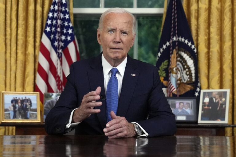 Biden addresses nation for first time since dropping reelection bid