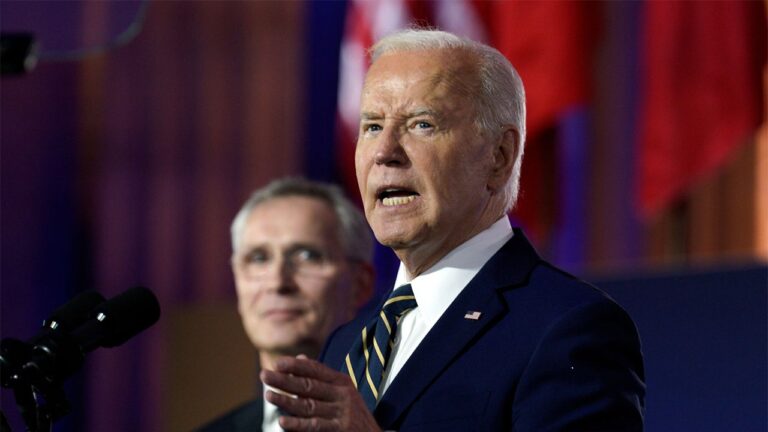 Biden’s ‘big boy’ NATO news conference carries high stakes as first presser since disastrous debate