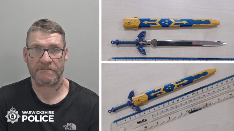 British police sentence man to 4 months over Master Sword toy