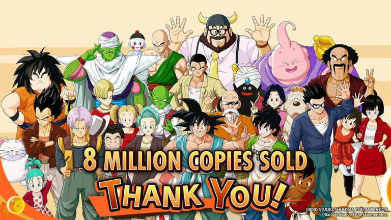 Dragon Ball Z: Kakarot tops 8 million copies shipped+sold