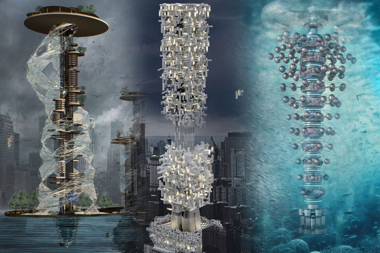 From underwater towers to a ‘self-replicating’ cocoon hotel – incredible pics reveal skyscrapers of the future