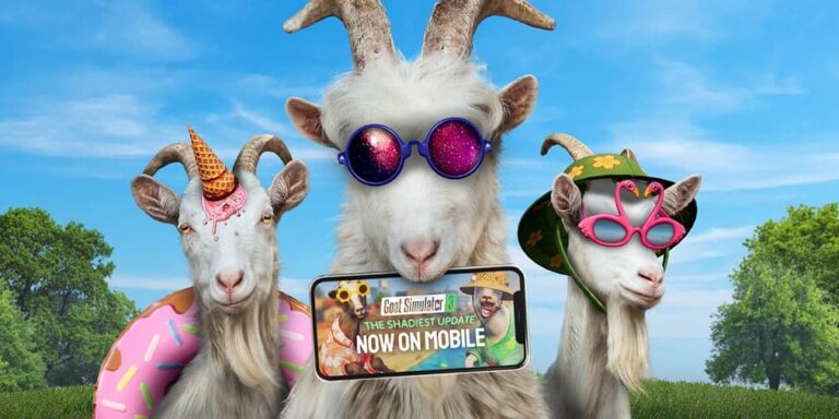 Goat Simulator 3’s Shadiest Update finally hits mobile with new summer-themed fun