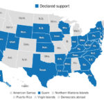 Harris Has Enough Support for a Nomination. Here’s Which States Endorsed Her.