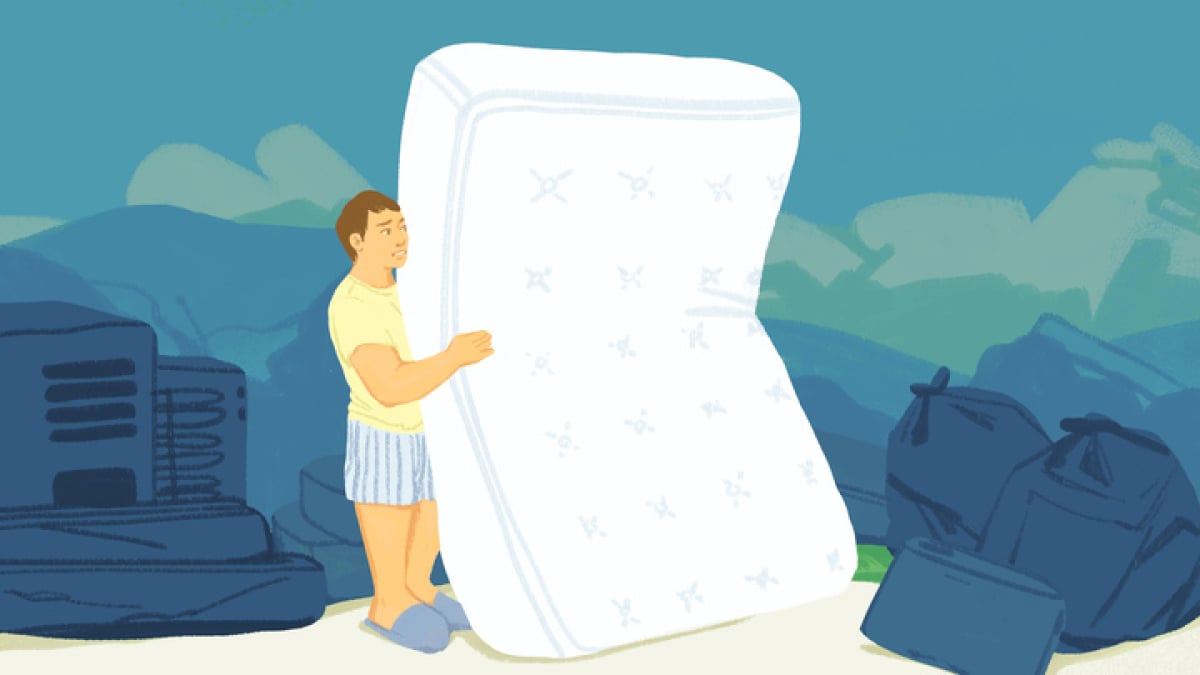 How to dispose a mattress