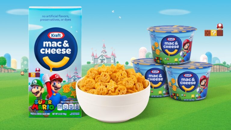 Kraft Mac & Cheese teams up with Super Mario