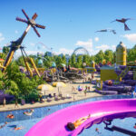 Planet Coaster 2 Deep Dive Video Showcases Water Parks, Rollercoasters, and More