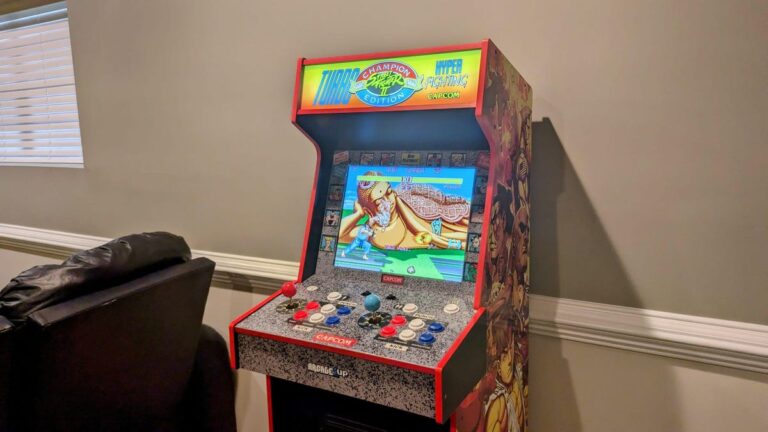 Relive the Joy of the 90s Arcade With 0 Off A Street Fighter 2 Cabinet This Prime Day