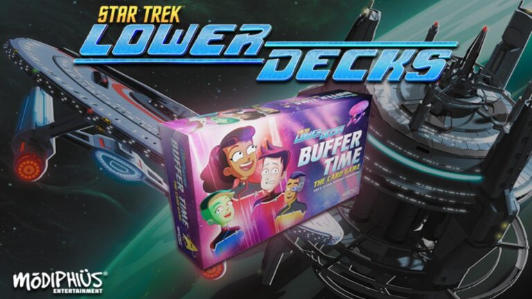 Star Trek: Lower Decks – Buffer Time, A Card Game About Doing Starfleet Menial Tasks, Announced by Modiphius