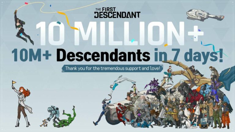 The First Descendant tops 10 million players in first week