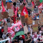 Thousands of RNC protesters denounce Trump, GOP agenda in Milwaukee