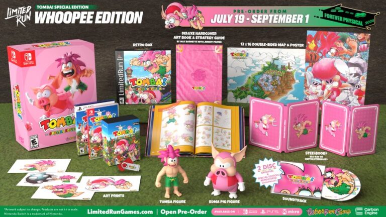 Tomba Special Edition physical release detailed