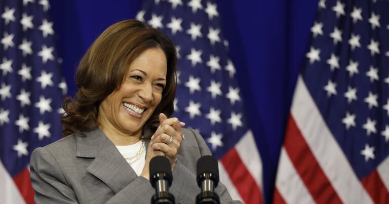 Trump Advisers Plot Game Plan to Take on Threat of Kamala Harris