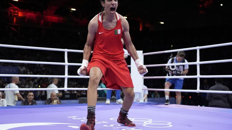 Algerian boxer Imane Khelif clinches Olympic medal after gender outcry