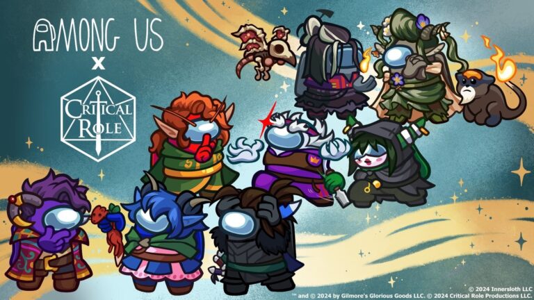 Among Us x Critical Role Crossover Has Crewmates Rolling For Insight