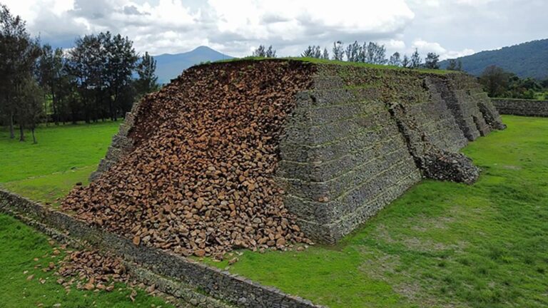 Ancient pyramid collapses in Mexico in ‘supernatural sign of impending DOOM’, warns descendants of tribe who built it