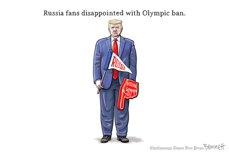 Cartoon: Disappointed Russia fans