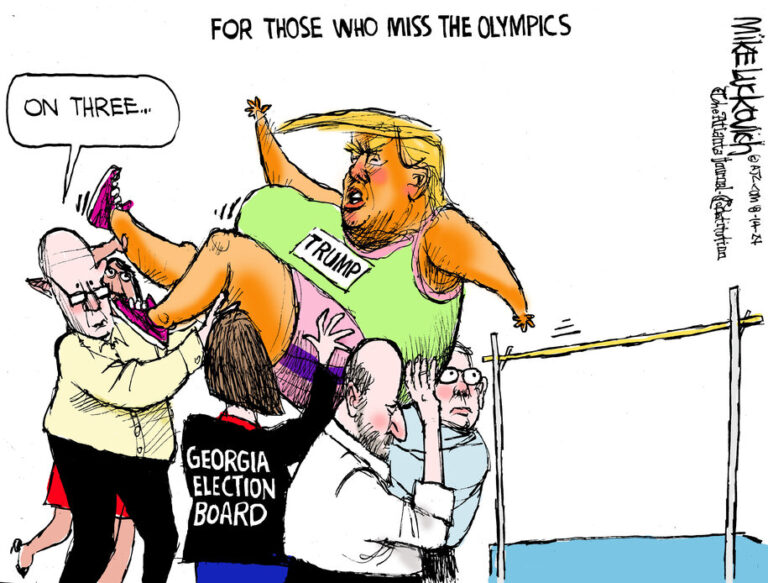 Cartoon: For those who miss the Olympics