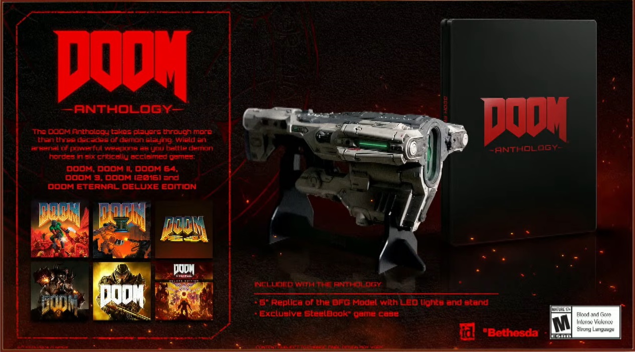 Doom Anthology revealed for Switch