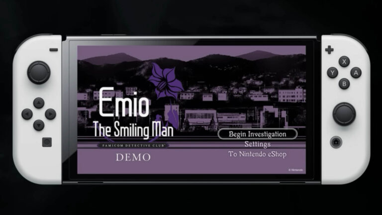 Emio – The Smiling Man: Famicom Detective Club gets a demo