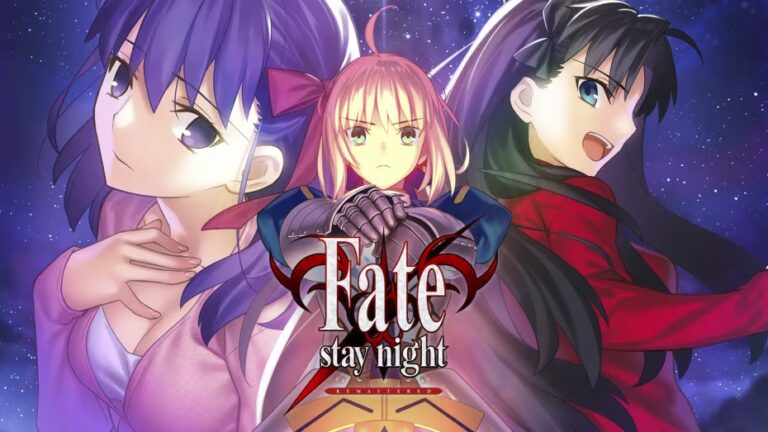 Fate/Stay Night Remastered Switch gameplay