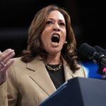 Harris addresses anti-Israel protesters at Arizona rally as crowd tries to drown them out with ‘USA!’ chants