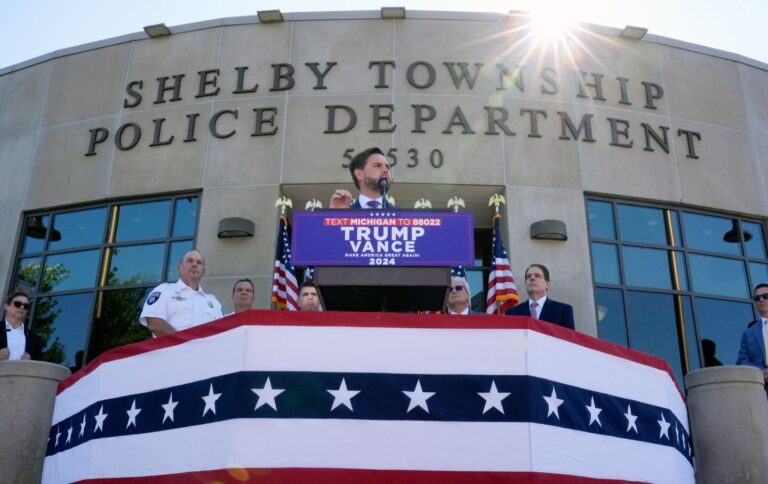 JD Vance Is on a Stalker Tour of Swing States