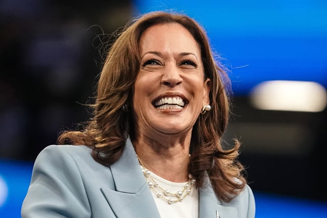 Kamala Harris favorite to win election with bookmakers for first time