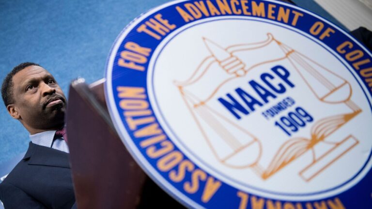 NAACP president says his eye is on the campaigns’ economic proposals : NPR