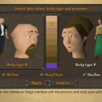 Old School RuneScape removes male and female from character creator, adds mandatory pronouns