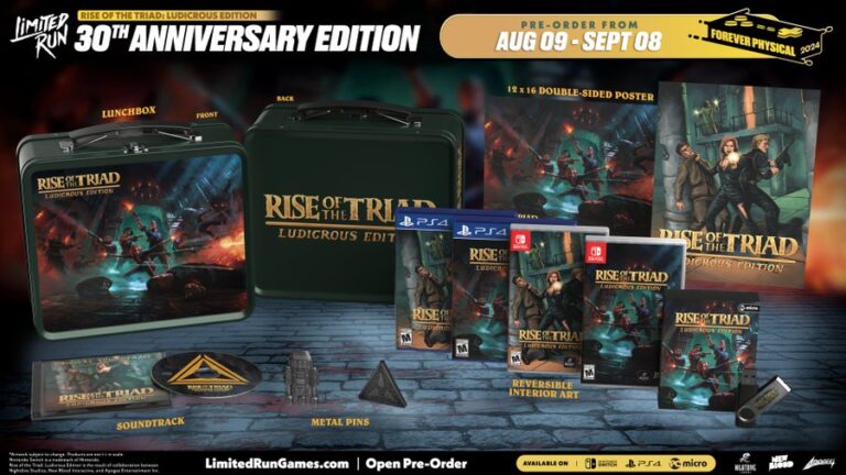 Rise of the Triad Ludicrous physical 30th Anniversary Edition