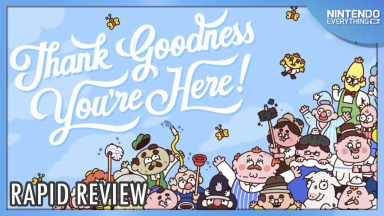 Thank Goodness You’re Here review for Nintendo Switch